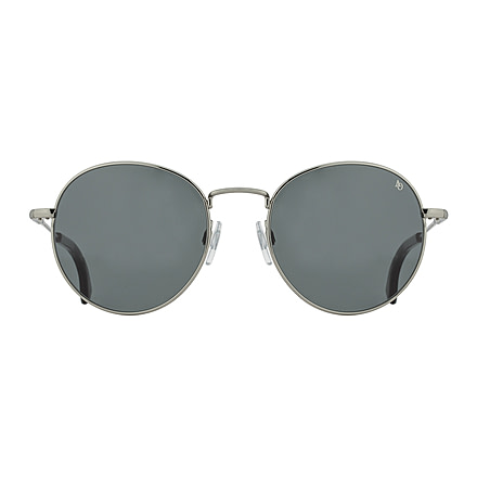 AO AO-1002 Sunglasses, Gunmetal, True Color Gray AOLite Nylon Lenses, 51-19-145 B47, 002351STBKGYN