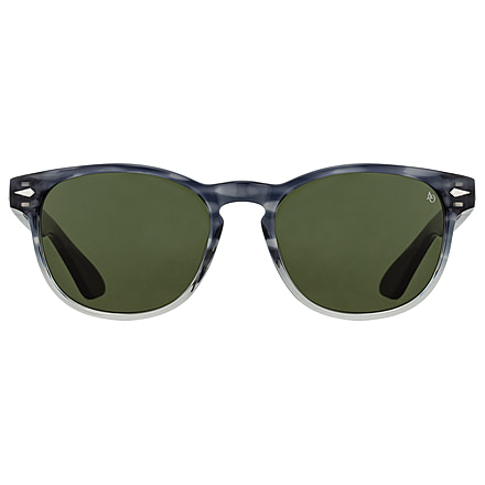 AO AO-1004 Sunglasses, Gray Demi Fade, Calobar Green AOLite Nylon Lenses, 51-18-145 B42, 004251ST--GNN