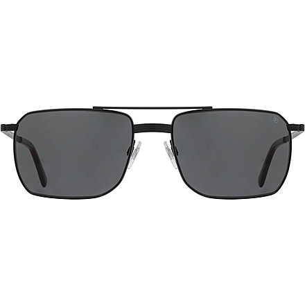 AO Geoffrey Sunglasses - Mens, Matte Black, True Color Gray AOLite Nylon Lenses, Matte Black / True Color Gray Lens, 58-18-145, GFY258STTOGYN