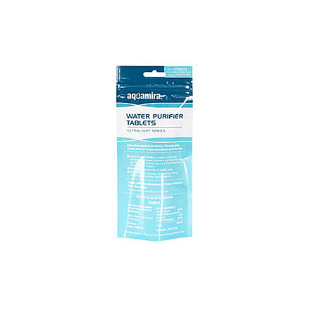 Aquamira 32 oz Water Purifier Tablets, Pack of 50, AQU67406