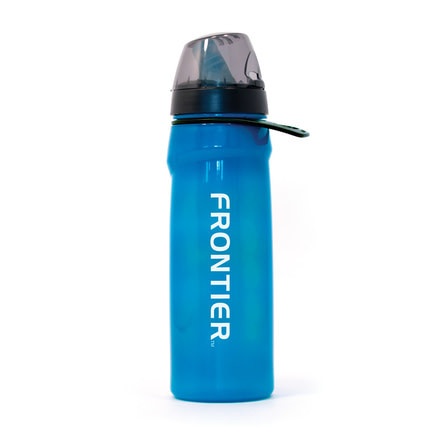 Frontier Flow Red Line Filtered Water Bottle