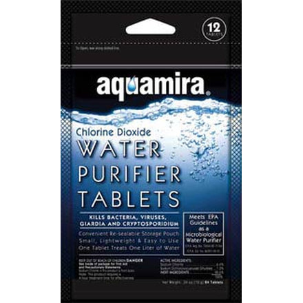 Aquamira Purification Tablets 12 pack