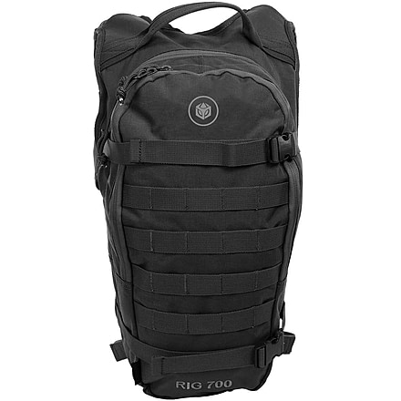 Aquamira Tactical RIG 700 Pressurized Hydration Pack, Black, 85410