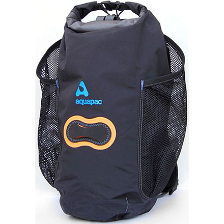 Aquapac Wet &amp; Dry Backpack, 35L, Black, 5 Year MFG Warranty, AQUA-789