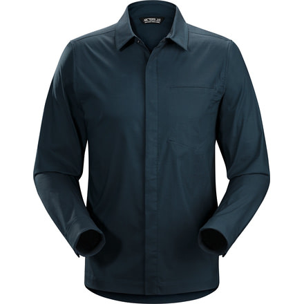 Arc'teryx A2B Long Sleeve Shirt - Men's-Nighthawk-Large