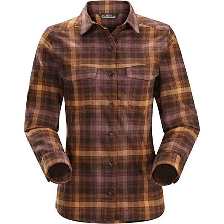 Arc'teryx Addison Long Sleeve Shirt - Women's-Cedar-Medium