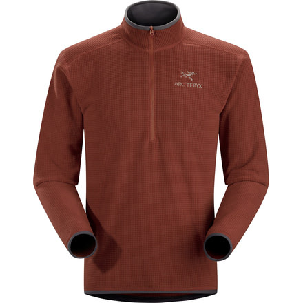 Arc'teryx Delta AR Zip Neck - Men's-Sangria-Large