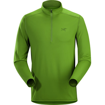 Arc'teryx Ether Zip Neck Long Sleeve - Men's -Gator-Small