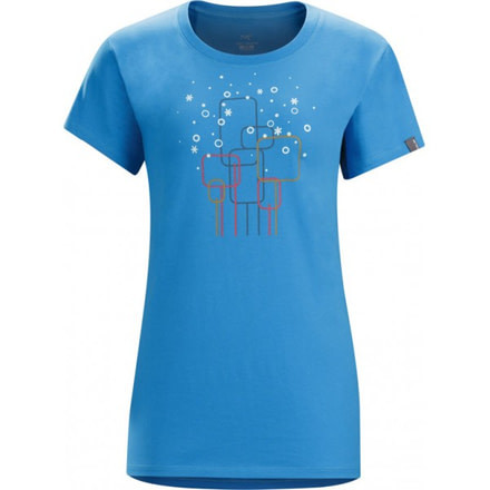 Arc'teryx Falling Snow Short Sleeve T-Shirt - Women's-Antilles Blue-Medium