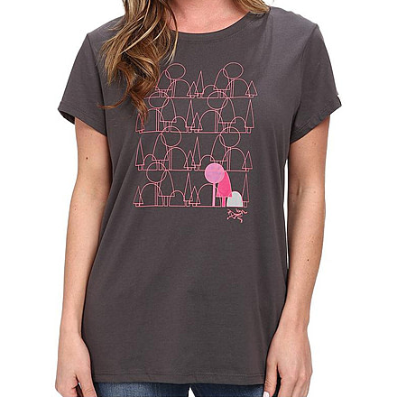 Arc'teryx Forest Form Short Sleeve T-Shirt - Women's -Iron Anvil-Large