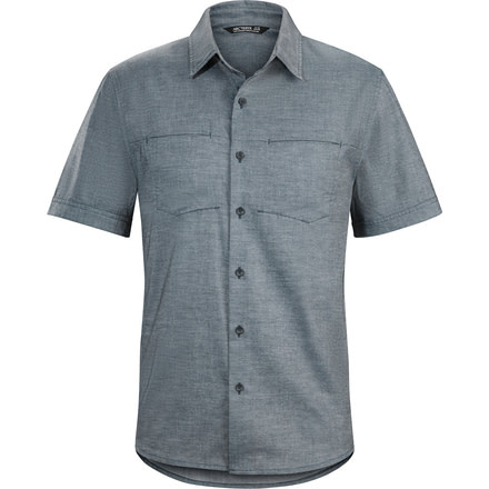 Arc'teryx Joffre Short Sleeve Shirt - Men's-Heron-Medium