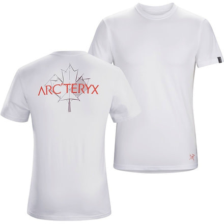 Arc'teryx Maple Short Sleeve Crew, White, XXL, 276467