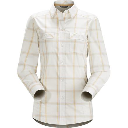 Arc'teryx Melodie LS Shirt - Women's-White Papaya-Small
