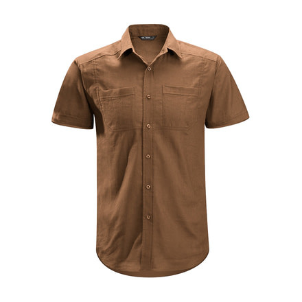 Arc'teryx Ravelin SS Shirt - Men's-Nubian Brown-X-Large