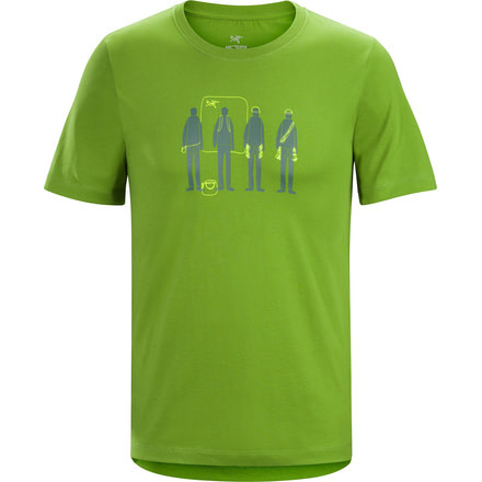 Arc'teryx Usual Suspects Short Sleeve T-Shirt - Men's-Gator-X-Small