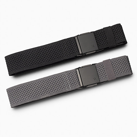 Arcade Belts Momentum Belt Kit, Standard/Standard, 1.5in Width, Black/Charcoal, 30-40 inch, momentum-stretch-bk