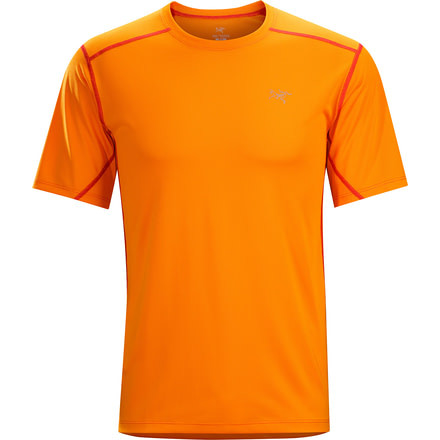 Arcteryx Actinium Short Sleeve Tee - Men's-Tumeric-Large