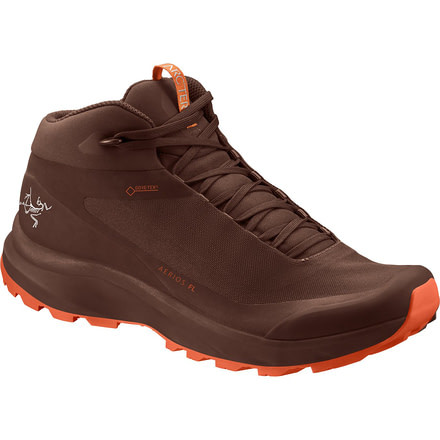 Arcteryx Aerios FL MID GTX Hiking Shoes - Womens, Redox/Boreal Burn, 10, 24733-400234-10