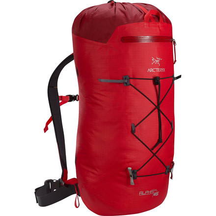 Arc'teryx Alpha FL 45 Backpack, Cardinal, Regular, 287182