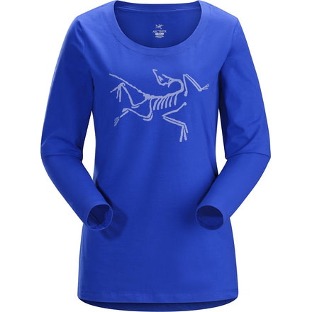 Arcteryx Archaeopteryx Long Sleeve T-Shirt - Womens, Zaffre, Large, 349434