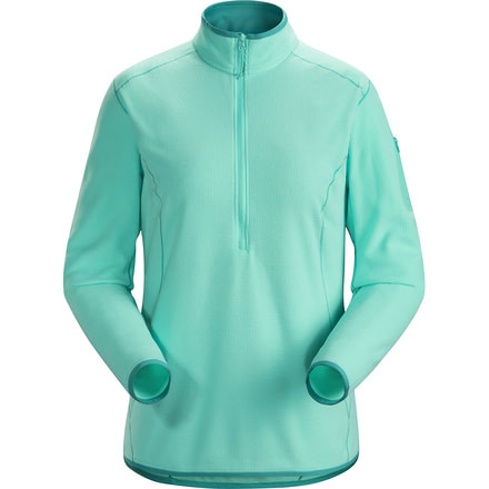 Arcteryx Delta Lt Zip Neck - Womens, Illucinate, Extra Large, 374402