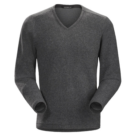 Arcteryx Donavan V-Neck Sweater - Mens, Dark Grey Heather, Small, 301263
