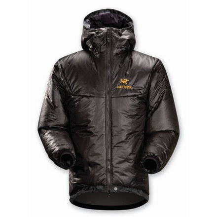 Arcteryx Dually Belay Parka - Mens-Black-X-Small