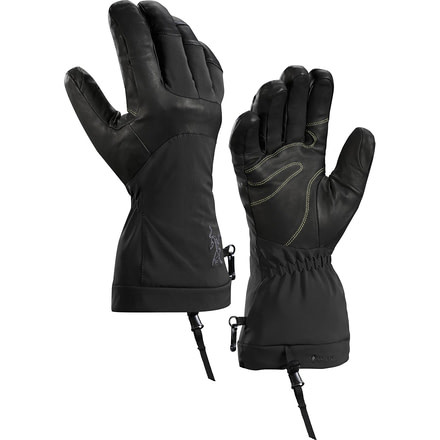 Arc'teryx Fission SV Glove, Black/Infrared, Extra Small, 397394