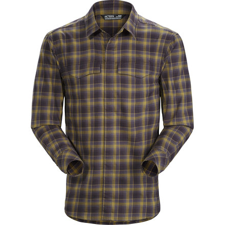 Arcteryx Gryson Ls Shirt - Mens, Radiant Darkness, Small, 398161