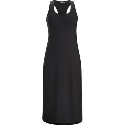 Arcteryx Jelena Dress with Short Sleeve - Womens, Black, Medium, 324839