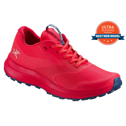 ArcTeryx Norvan LD Shoe, Dragon Fruit/Poseidon, 9 US, 22819-DFP-9