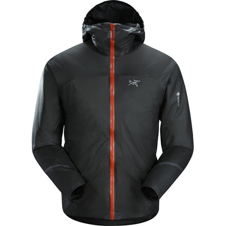 Arcteryx Norvan Sl Insulated Hoody - Mens, Black/Infrared, Large, 395670