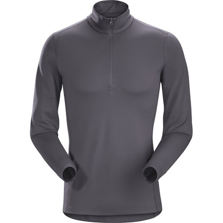 Arc'teryx Phase AR Zip Neck with Long Sleeve - Men's, Pilot, Medium, 307821