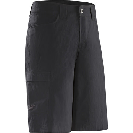 Rampart Long Short - Mens-Black-32 Waist