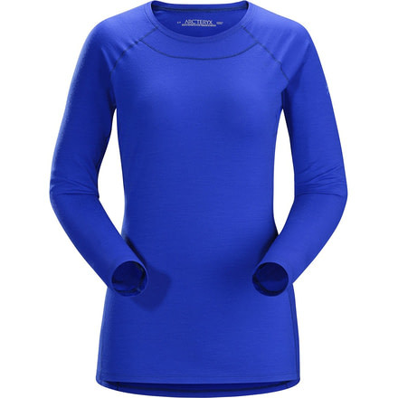Arcteryx Satoro AR Crew Long Sleeve - Womens, Zaffre, Medium, 352619