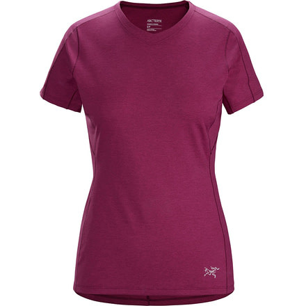 Arcteryx Taema V-Neck Short Sleeve - Womens, Dakini, Large, 416470