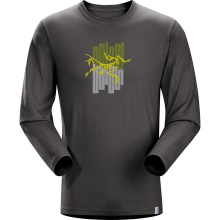Arcteryx Towers Long Sleeve T-Shirt - Mens-Iron Anvil-Large