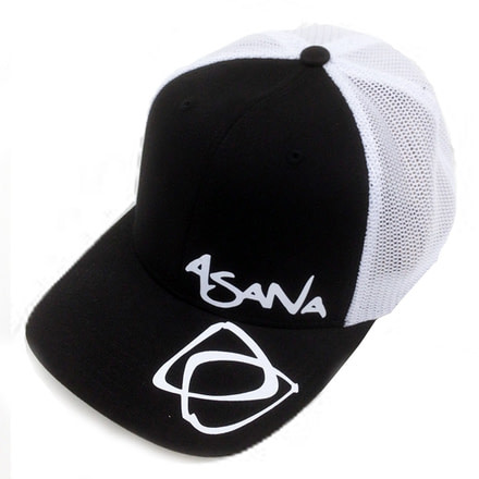 Asana Logo Trucker Cap-Black