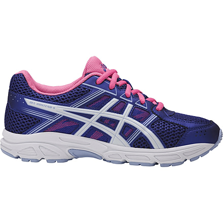 Asics GEL-Contend 4 GS Shoes - Kids, Blue Purple/White/Airy Blue, Medium, 6.5 US C707N.4801-6.5