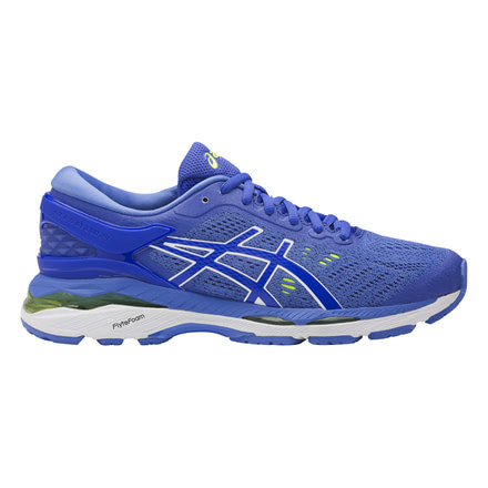 Asics Gel-Kayano 24 Road Running Shoe - Women's-Blue Purple/Regatta Blue/White-Medium-6.5