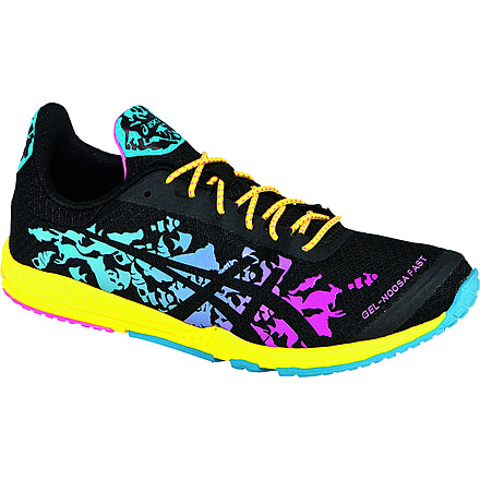 Asics Gel-NoosaFAST Road Running Shoe - Women's-Pink/Orange/Yellow-11 US