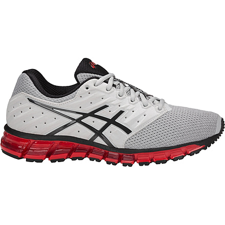 Asics GEL-Quantum 180 2 MX Road Running Shoes - Men's, Glacier Grey/Phantom/Fiery Red, Medium, 12 US T837N.9616-12