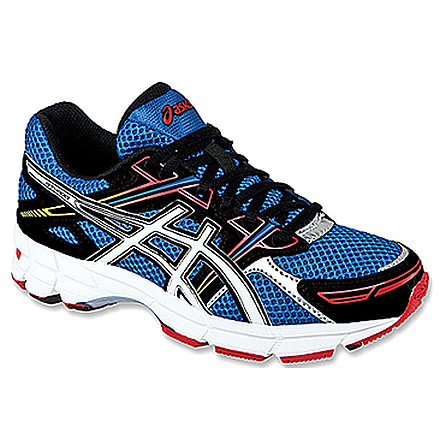 Asics GT-1000 GS Road Running Shoe - Boys-Royal/White/Red-1 Youth