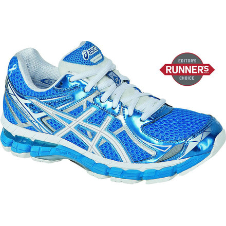 Asics GT-2000 2 Blue Ribbon Road Running Shoe - Women's-Blue/White/Blue-Regular-10 US