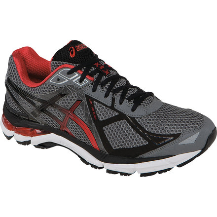 Asics GT-2000 3 Road Running Shoe - Men's-Carbon/Red/Black-Medium-9 US