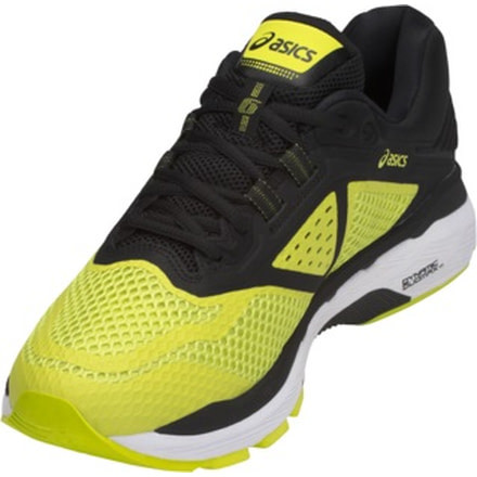 Asics GT-2000 6 Men's Road Running Shoe, Sulphur Spring/Black/White, 10 US, T805N.8990-10