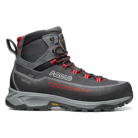 Asolo Arctic Boots - Mens, Grey/Gunmetal/Red, 8.0, B12536-A176-080
