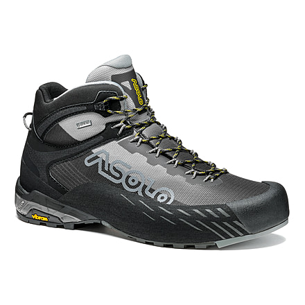 Asolo Eldo MID GV MM Hiking Boots - Mens, Black/Grey, 12, A01066-385-120