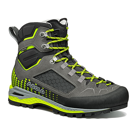 Asolo Freney EVO GV MM Hiking Boots - Mens, Graphite/Green Lime, 11.5, A01068-627-115