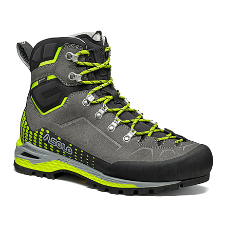 Asolo Freney EVO LTH GV MM Hiking Boots - Mens, Graphite/Green Lime, 11.5, A01072-627-115